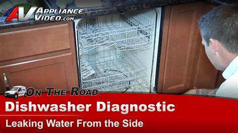 amana dishwasher leaking|Leaking